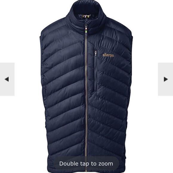 LIKE NEW MENS XL SHERPA ANNAPURNA FEATHERLESS VEST - Picture 6 of 11